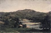 Study for Welch Mountain from West Compton, New Hampshire